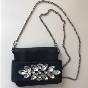 Black Jeweled Mini Bag 💎